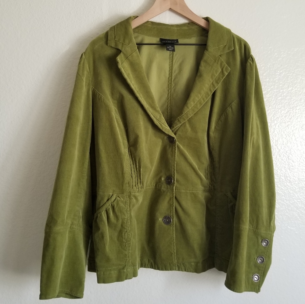 Lane Bryant Green Courdory Blazer